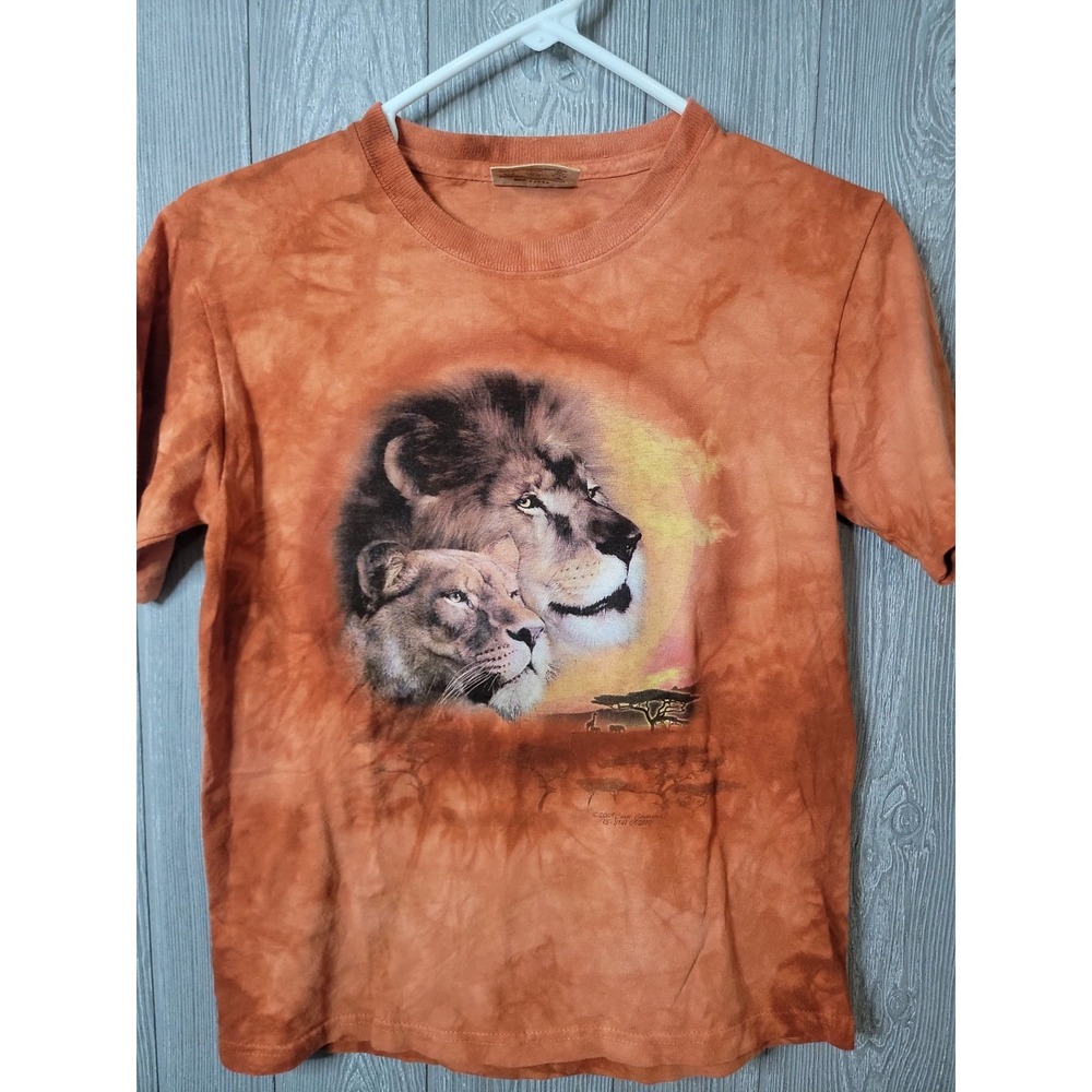 ♡Vintage‎ The Mountain Lion shirt, Kids Large, Unisex And 100% Cotton.